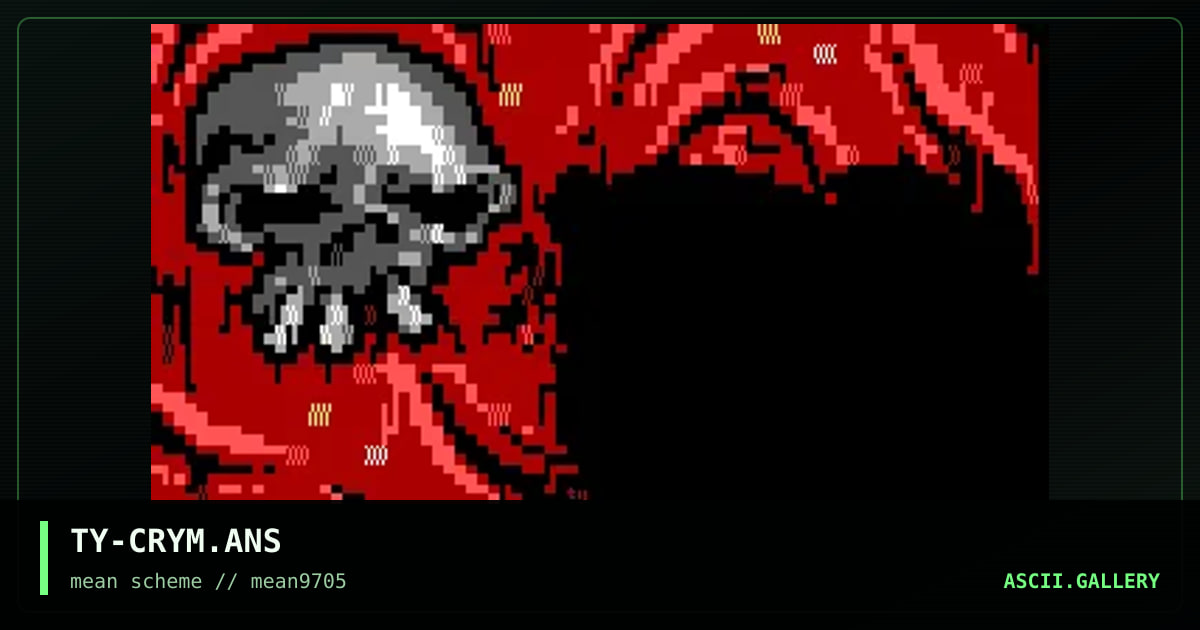 the crypt matrix, by tyron, 1997