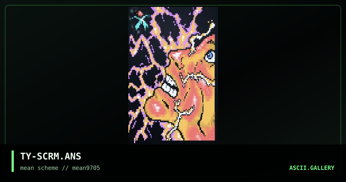 scream, by tyron, 1997