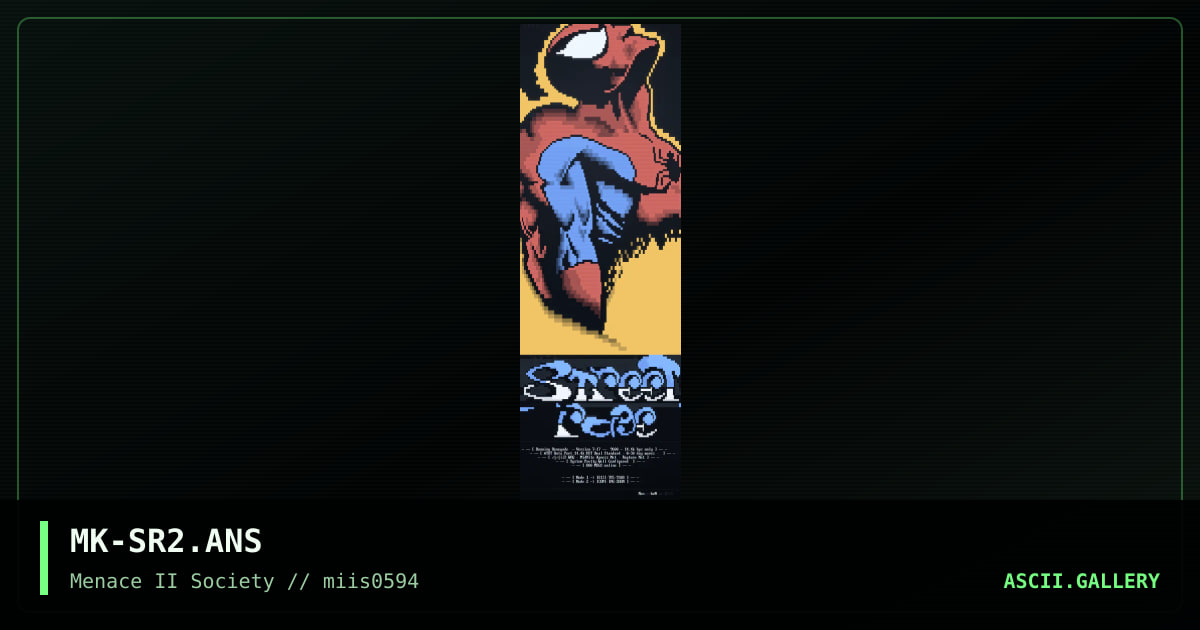 MK-SR2.ANS, by master ken, 1994