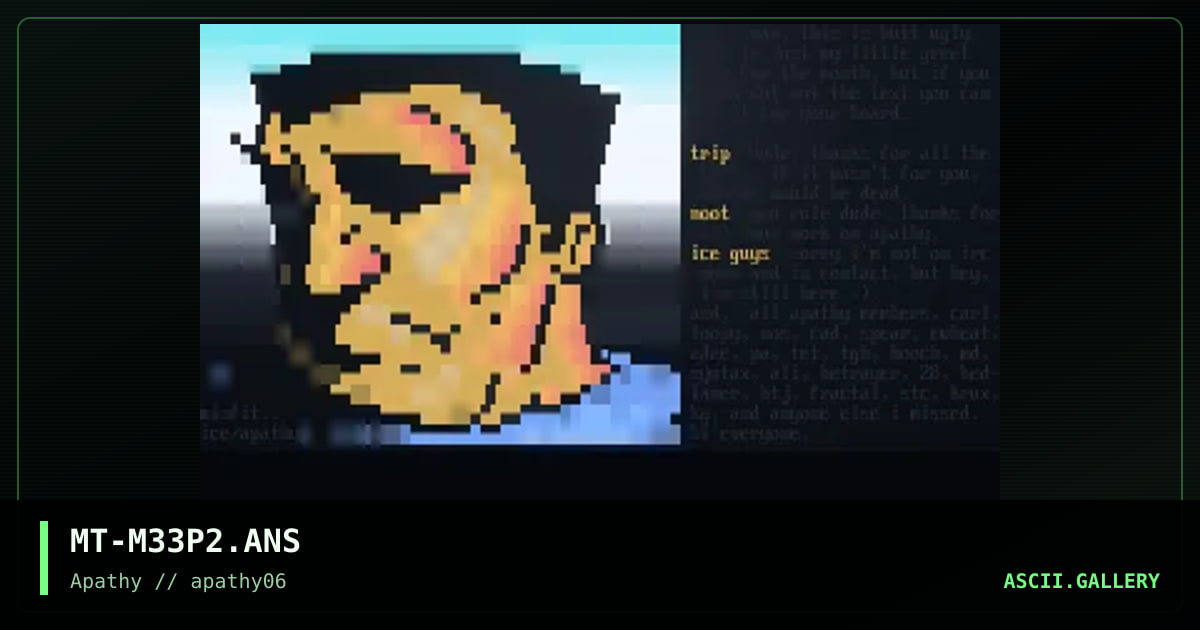 Howdy, by misfit, 1996