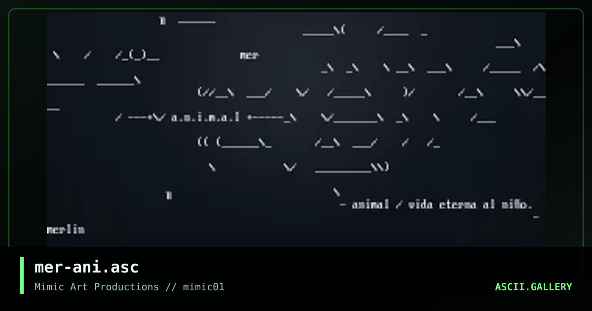mer-ani.asc, by merlin, 1998