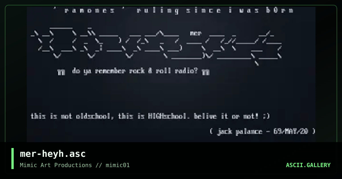 mer-heyh.asc, by merlin, 1998