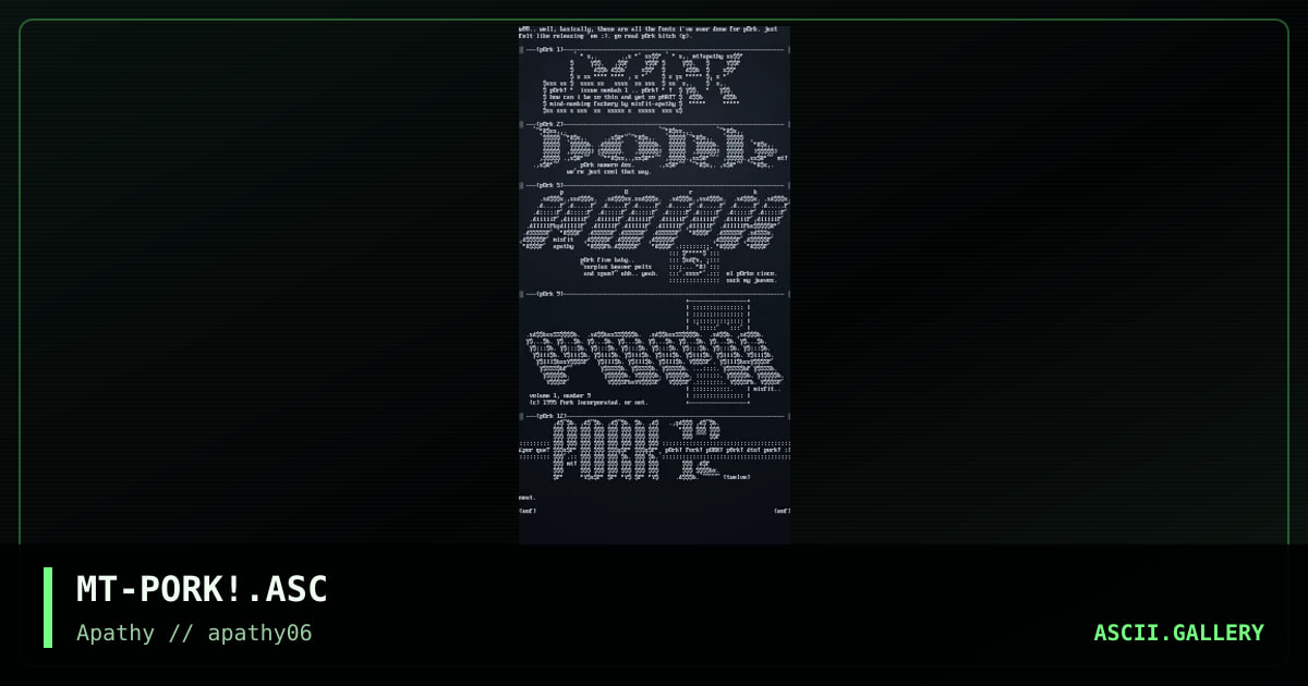 pOrkstack(c), by misfit, 1996