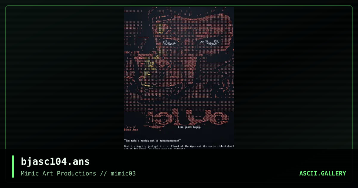 bjasc104.ans, by black jack, 1998