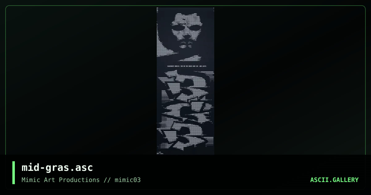 mid-gras.asc, by mydknight, 1998