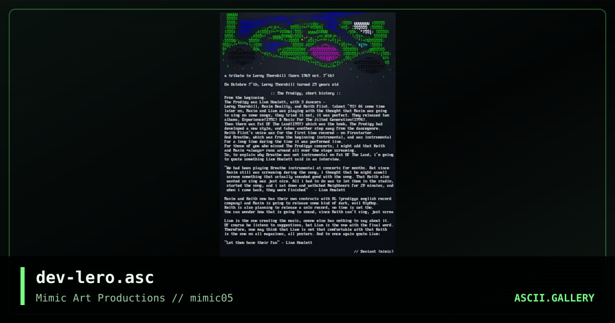 dev-lero.asc, by deviant, 1998