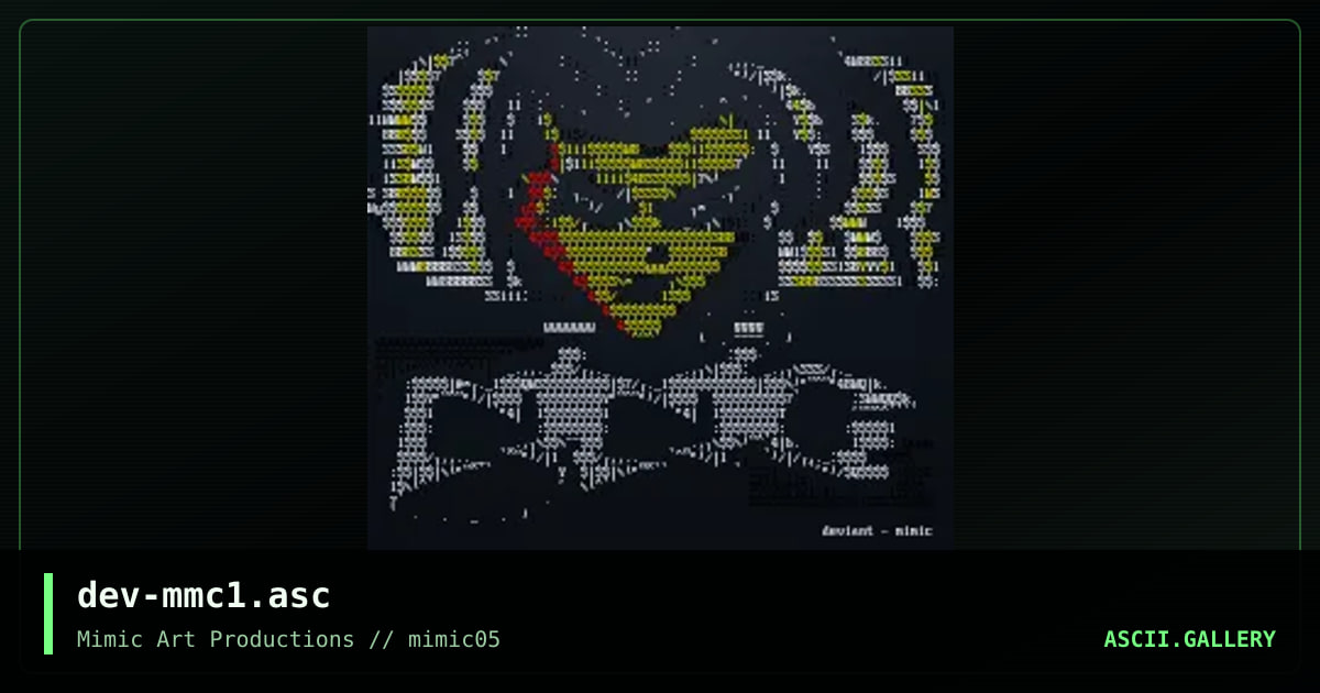 mimic, by deviant, 1998