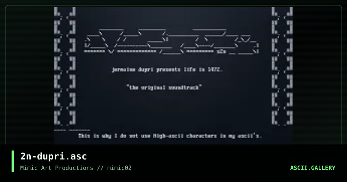 2n-dupri.asc, by serial toon, 1998
