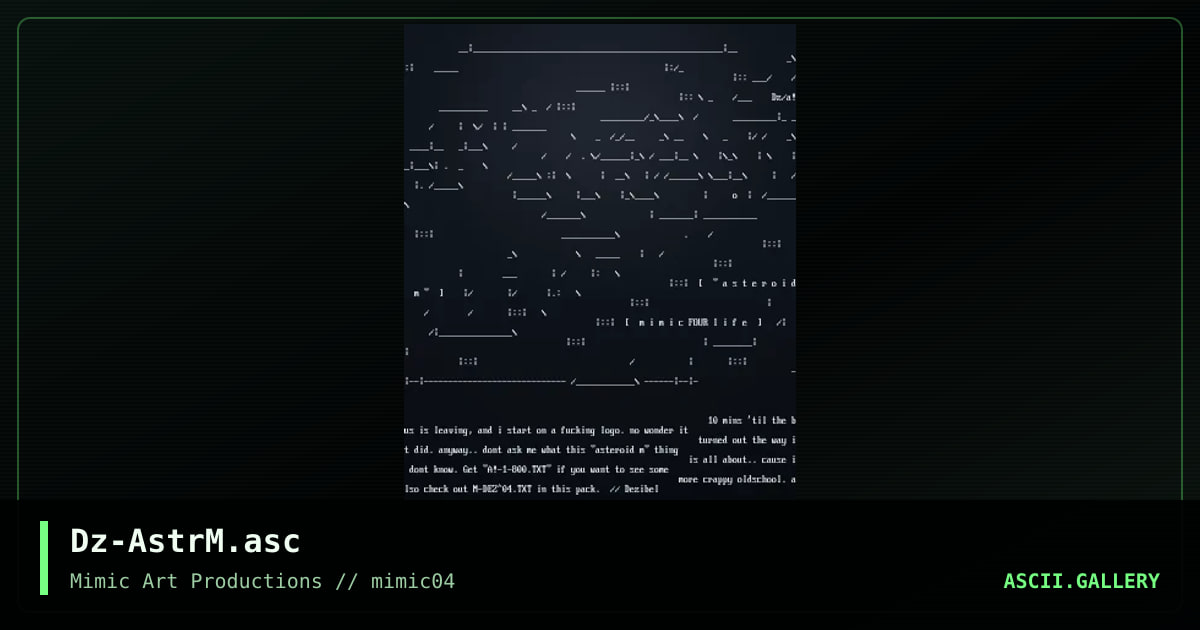 Dz-AstrM.asc, by dezibel, 1998