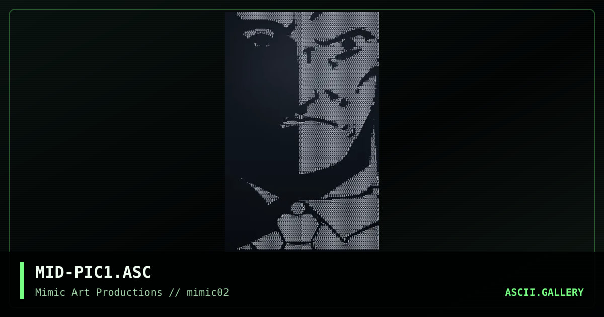 MID-PIC1.ASC, by mydknight, 1998