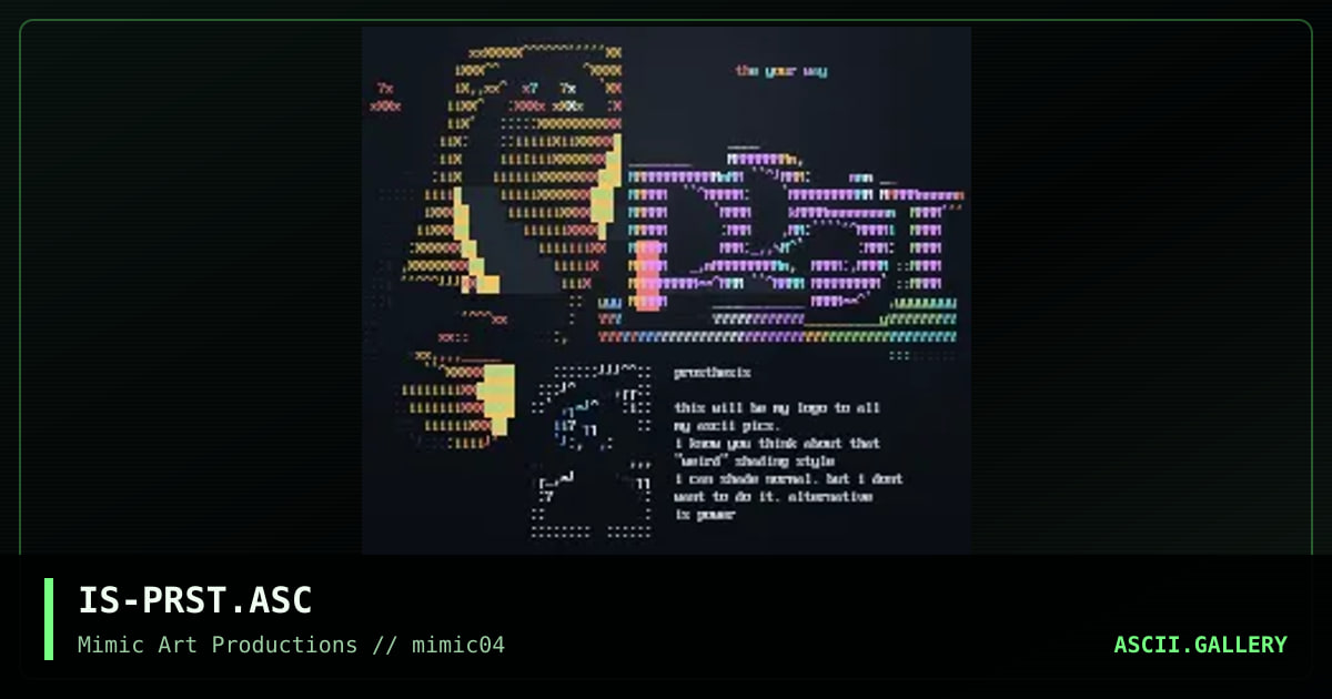 picintro, by prosthesis, 1998