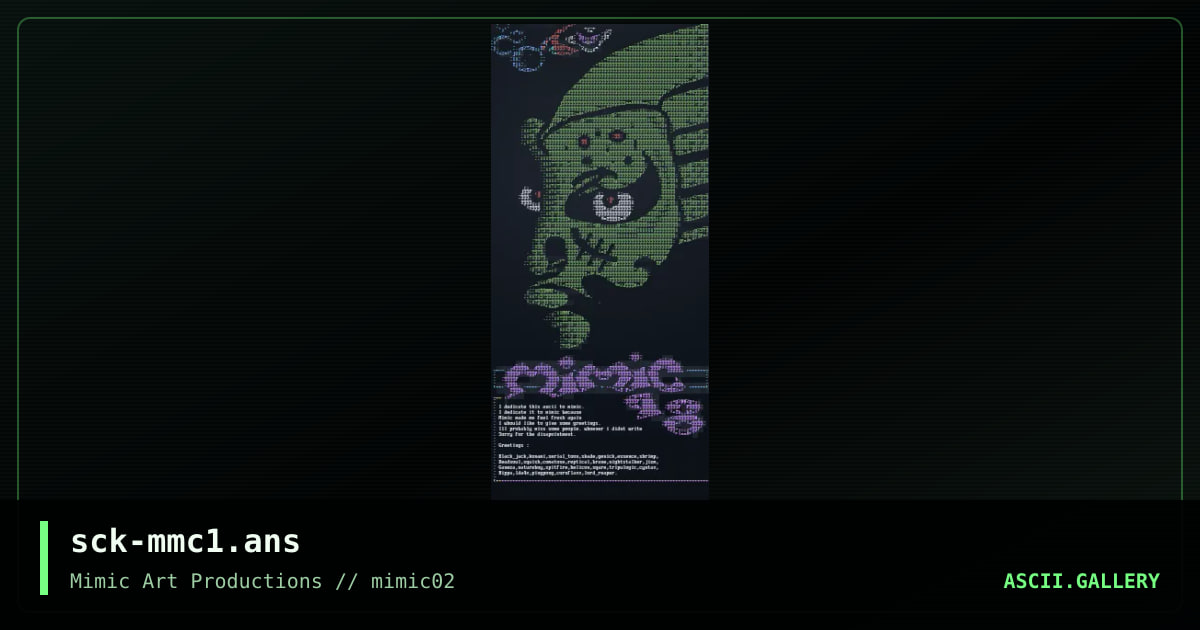 sck-mmc1.ans, by psylock, 1998