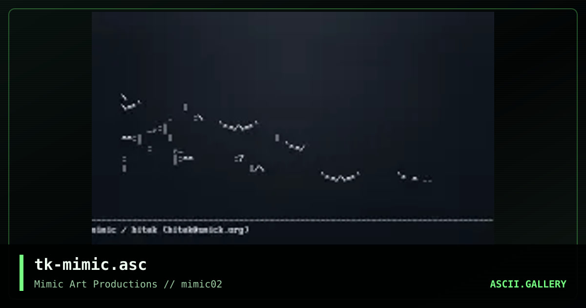 tk-mimic.asc, by hitek, 1998