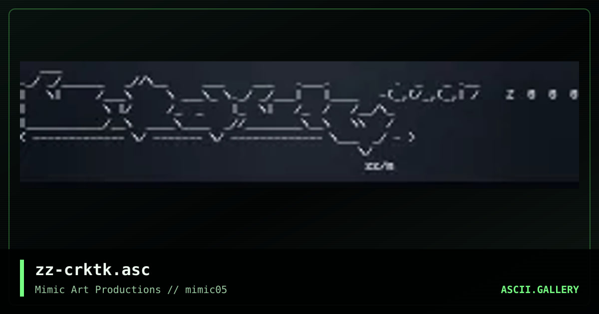CrackTech 2000, by kayozz, 1998
