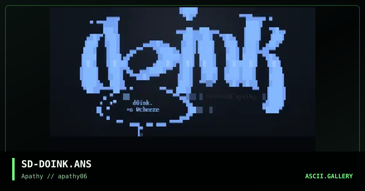 Doink, by sirdeath, 1996