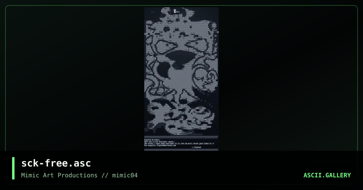 sck-free.asc, by psylock, 1998