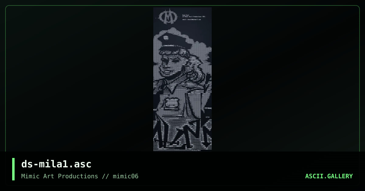 ds-mila1.asc, by dead soul, 1998