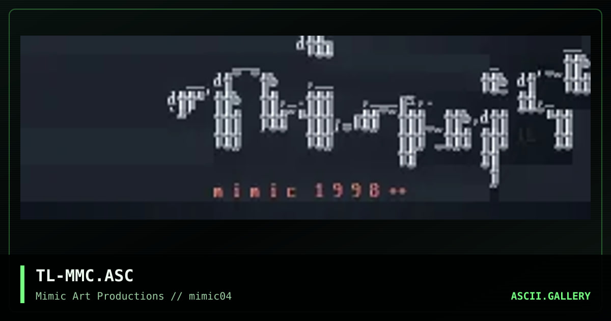 TL-MMC.ASC, by tribal, 1998