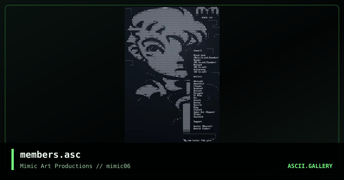 members.asc, by konami, 1998