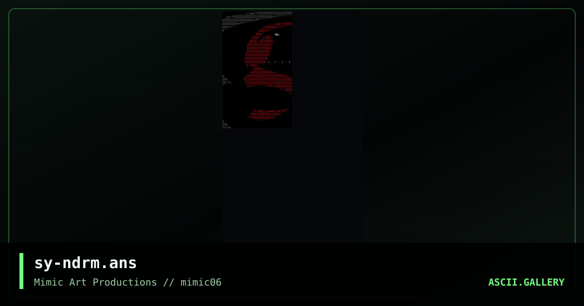 sy-ndrm.ans, by psylock, 1998