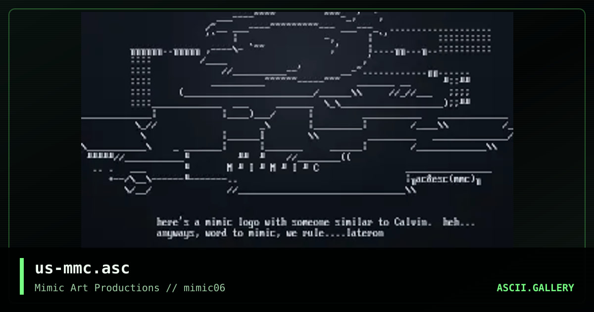 us-mmc.asc, by astrocreep, esc, 1998