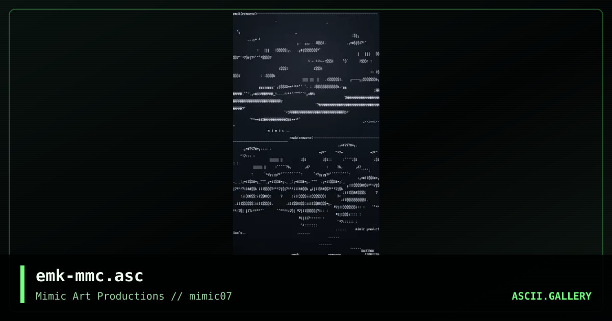 emk-mmc.asc, by emok, 1999