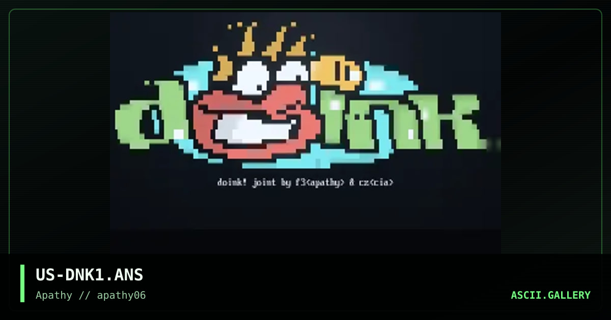 Doink, by fringe, cheeze, 1996
