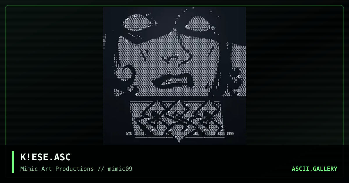 K!ESE.ASC, by keetar, 1999