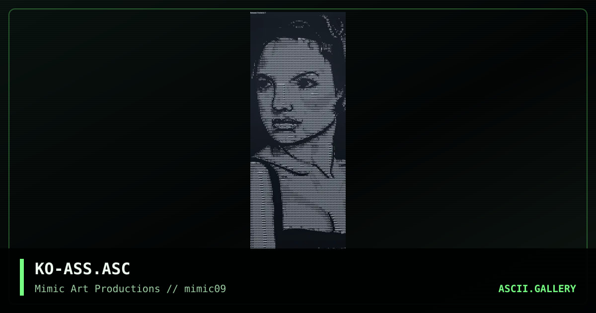 KO-ASS.ASC, by konami, 1999