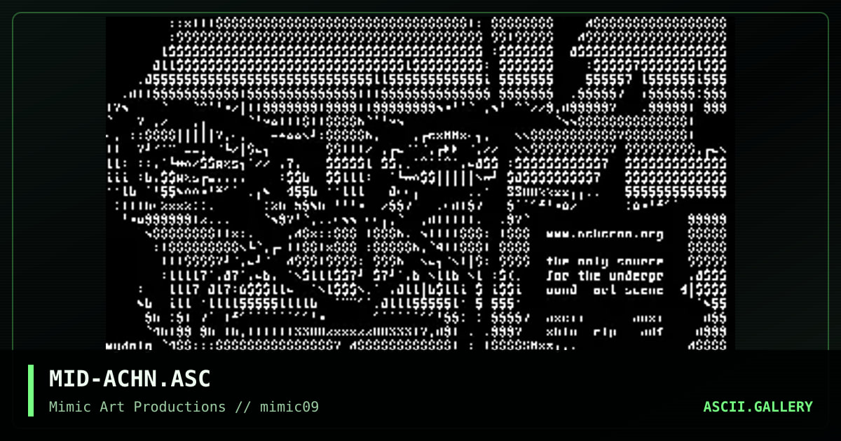 MID-ACHN.ASC, by mydknight, 1999