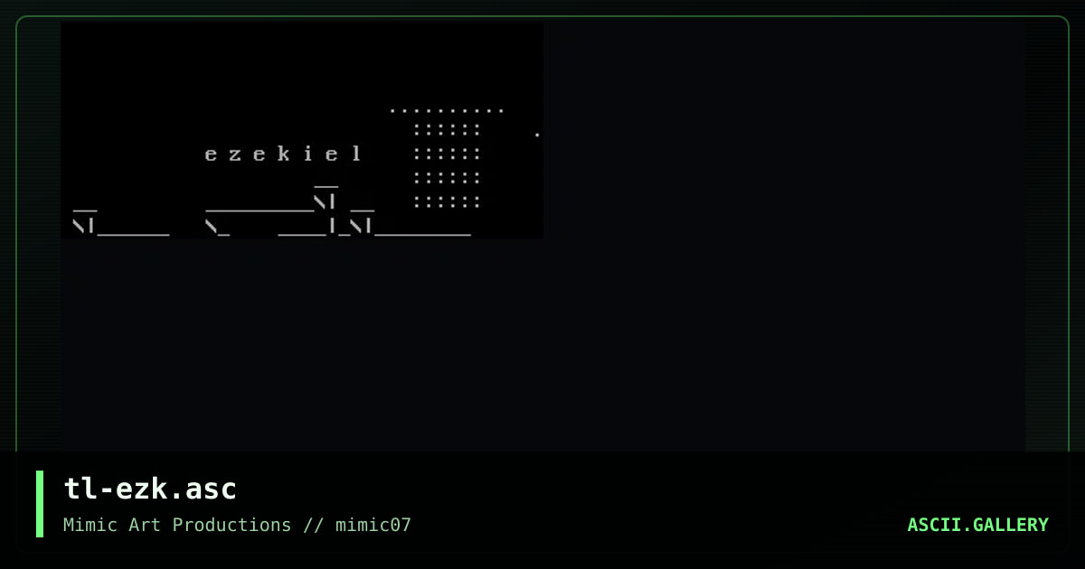 tl-ezk.asc, by tribal, 1999