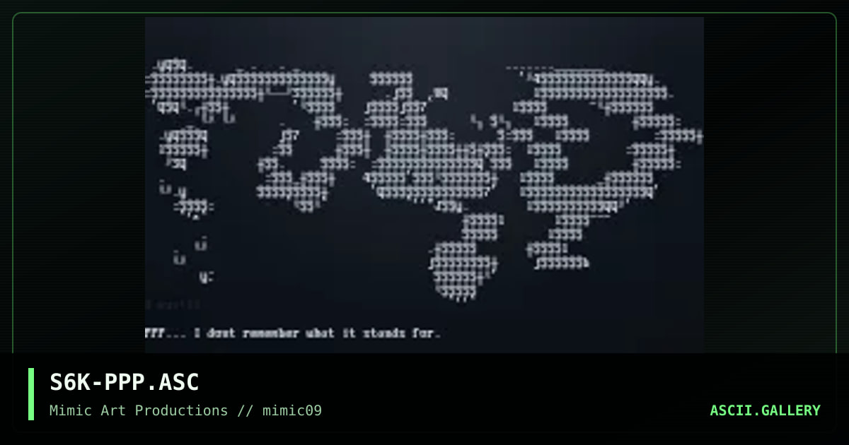 S6K-PPP.ASC, by sinister 6000, 1999