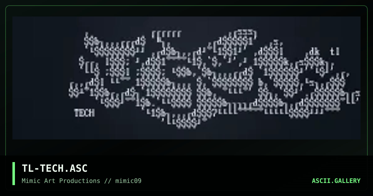 TL-TECH.ASC, by tribal, 1999