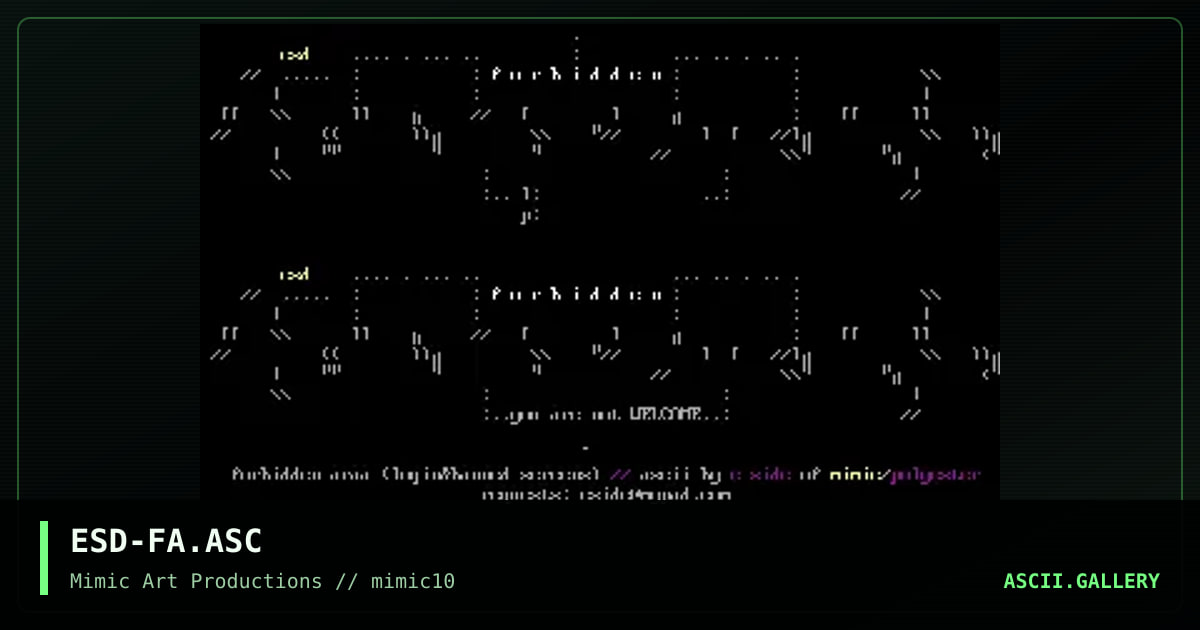 ESD-FA.ASC, by e side, 1999