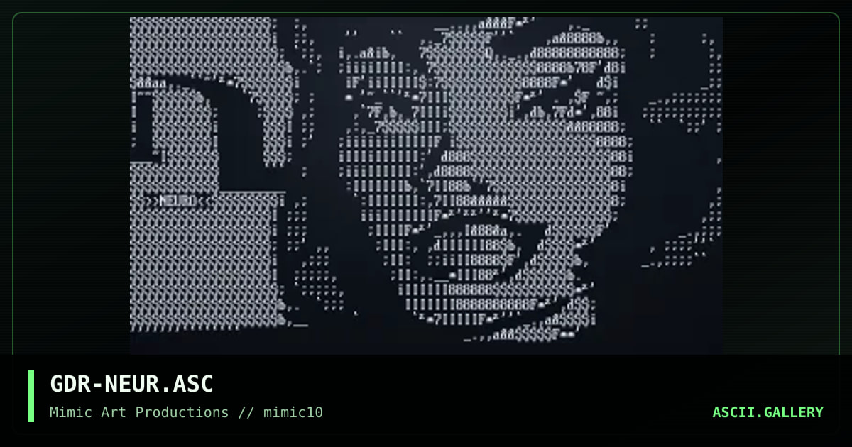 GDR-NEUR.ASC, by gravedancer, 1999