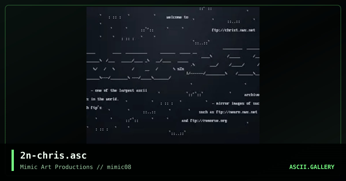 2n-chris.asc, by serial toon, 1999