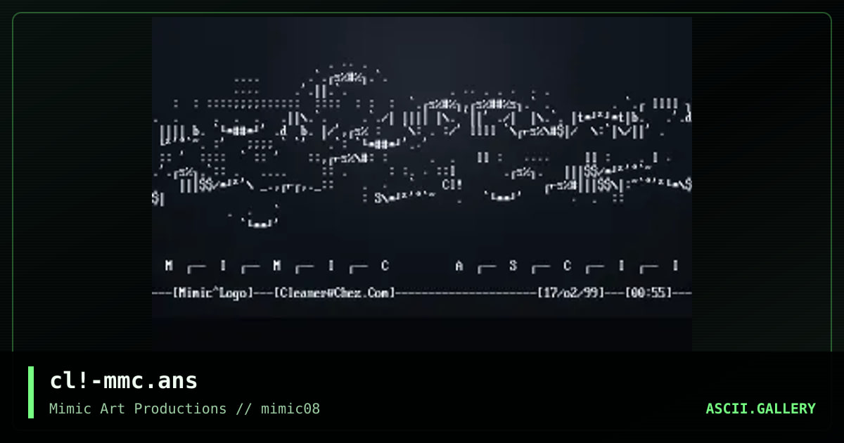 Mimic, by cleaner, 1999