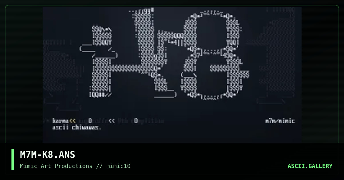 M7M-K8.ANS, by metal militia, 1999