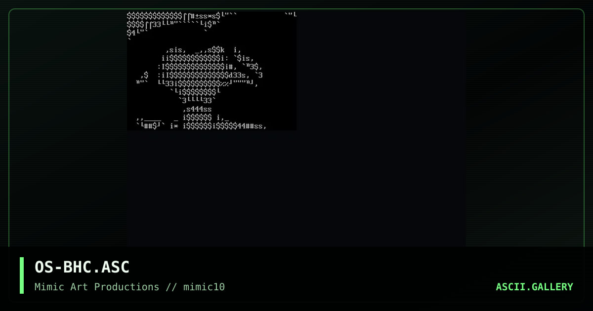 OS-BHC.ASC, by offset, 1999
