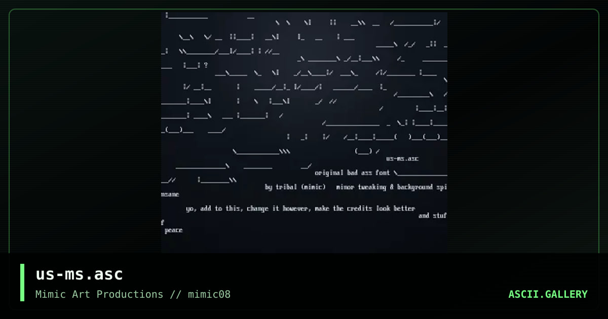 us-ms.asc, by tribal, spinsane, 1999