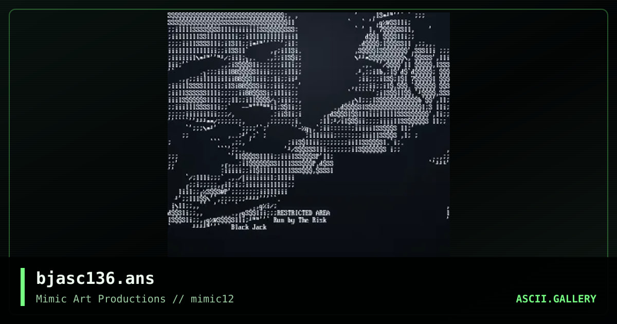 bjasc136.ans, by black jack, 1999