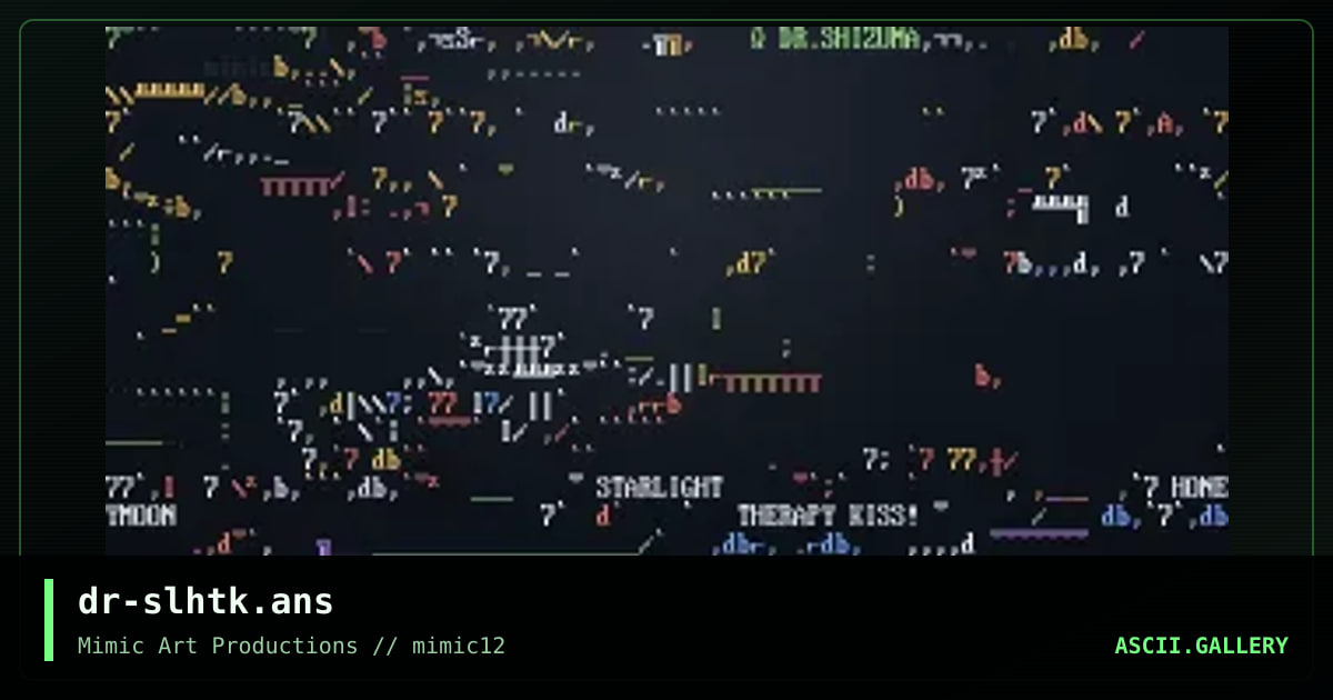 dr-slhtk.ans, by dr shizuma, 1999