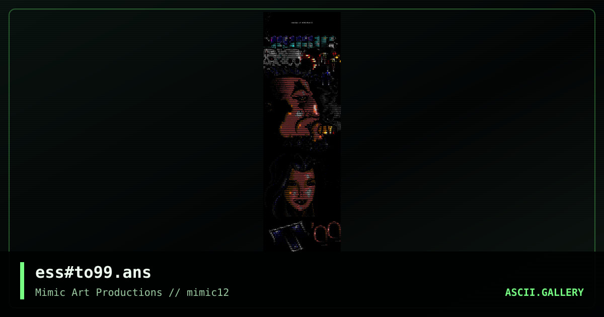 ess#to99.ans, by essence, 1999
