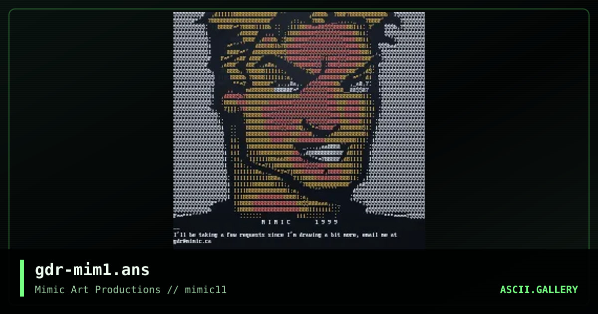 gdr-mim1.ans, by gravedancer, 1999