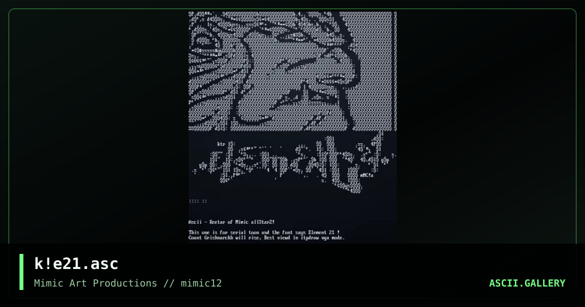 k!e21.asc, by keetar, 1999