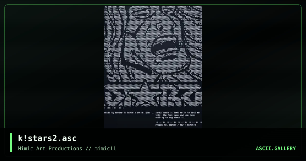 k!stars2.asc, by keetar, 1999