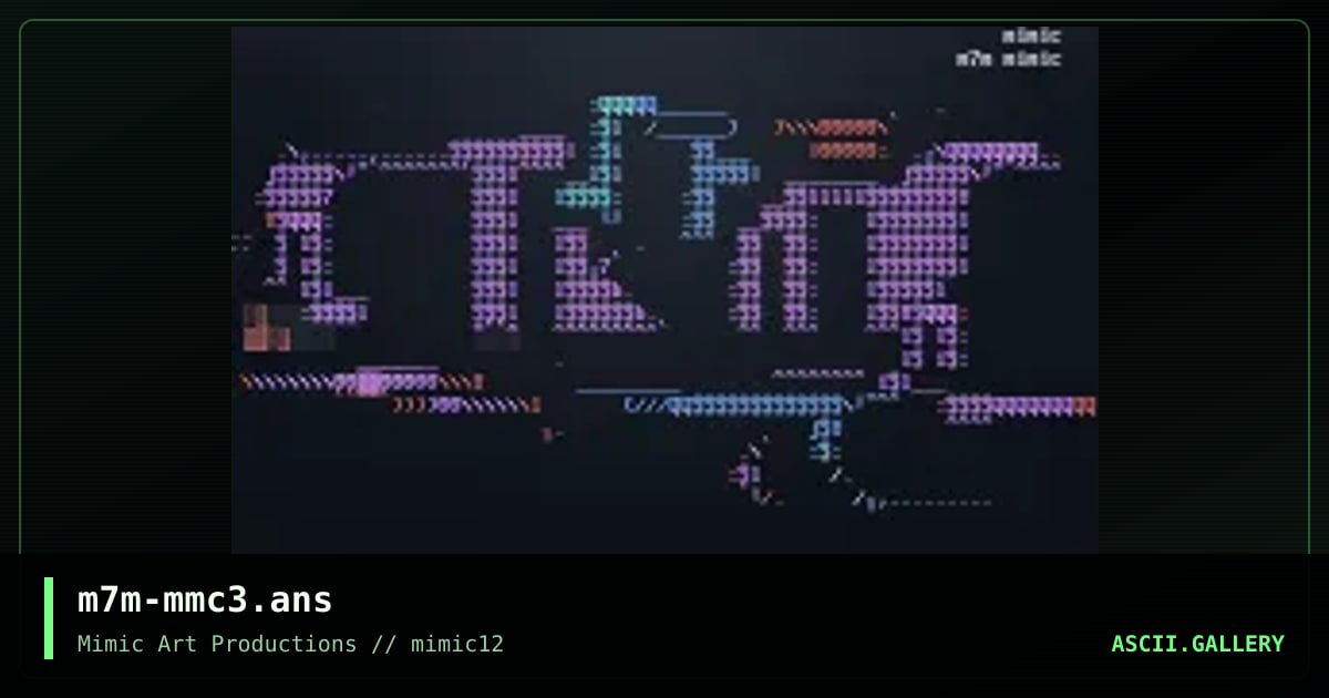 m7m-mmc3.ans, by metal militia, 1999