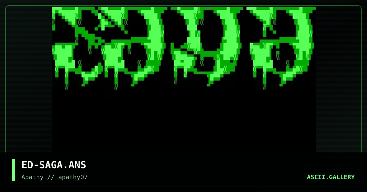 Saga [in memory], by ellisdee, 1996