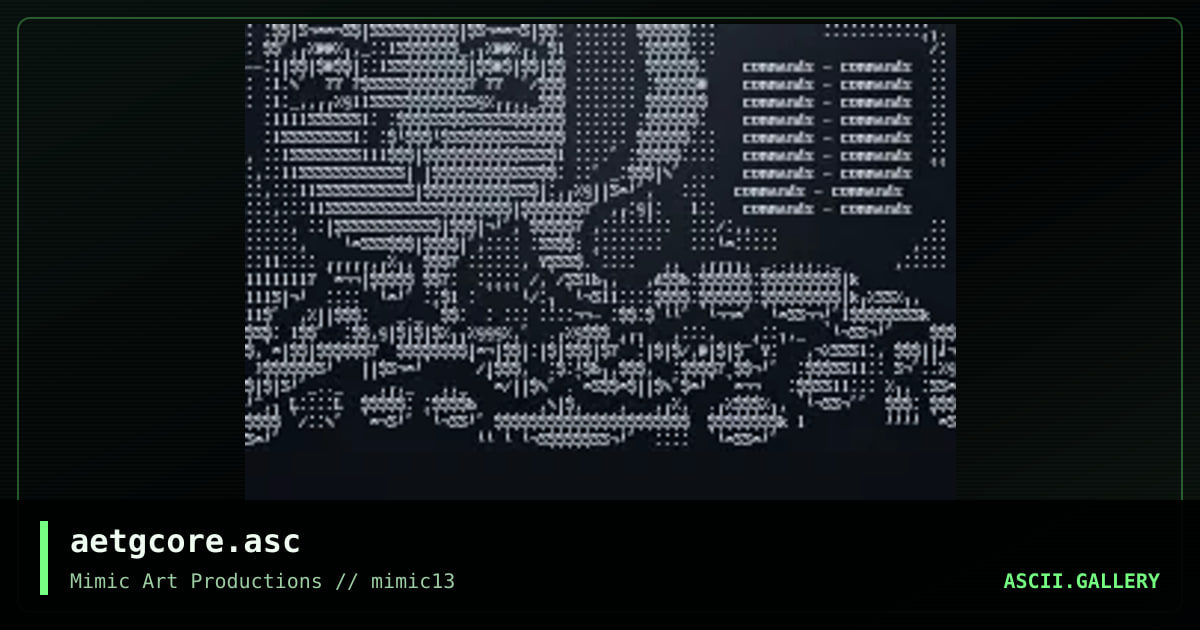 aetgcore.asc, by aeternam, 1999