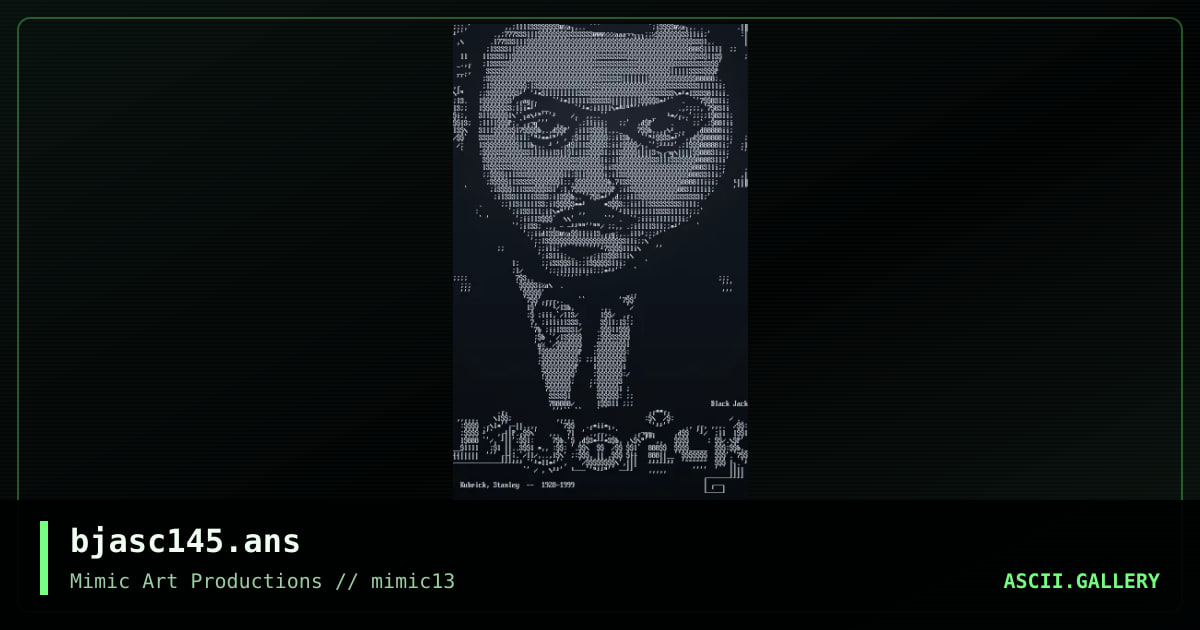 bjasc145.ans, by black jack, 1999